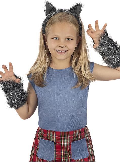 Disfraz de hombre lobo para niña - Funiglobal | Funidelia