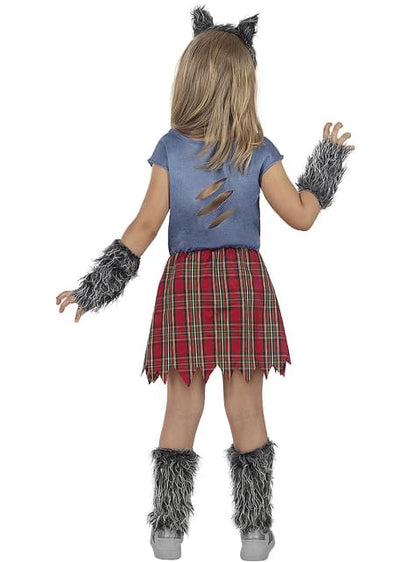 Disfraz de hombre lobo para niña - Funiglobal | Funidelia