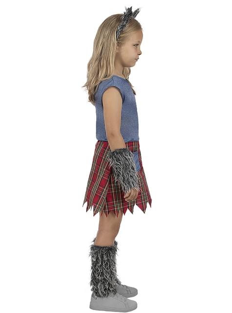 Disfraz de hombre lobo para niña - Funiglobal | Funidelia