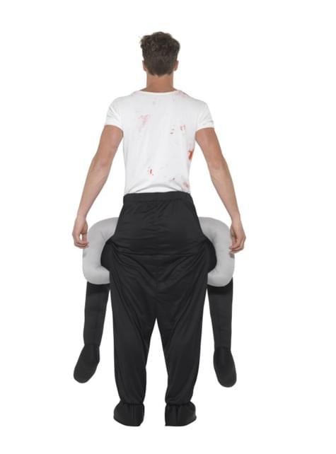 Disfraz a hombros hombre sin cabeza para adulto