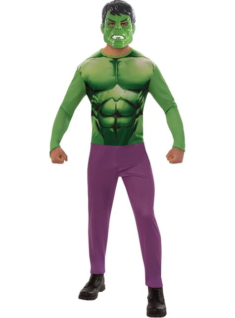 Disfraz de Hulk basic para hombre