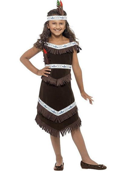 Disfraz de india apache para niña - Smiffys | Funidelia