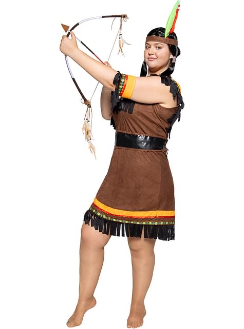 Disfraz de India Deluxe talla grande - Funiglobal | Funidelia