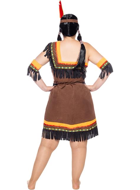 Disfraz de India Deluxe talla grande - Funiglobal | Funidelia