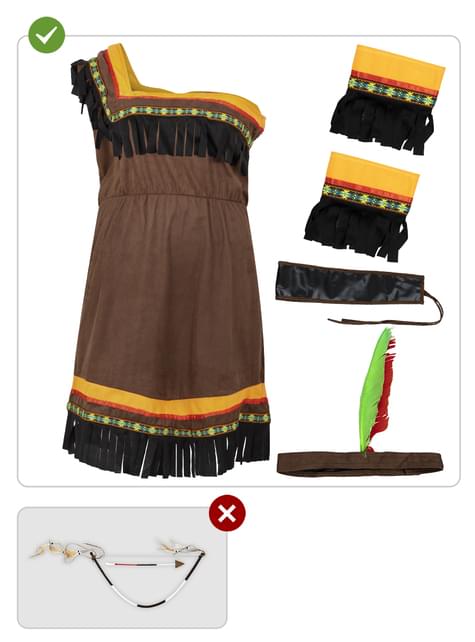 Disfraz de India Deluxe talla grande - Funiglobal | Funidelia
