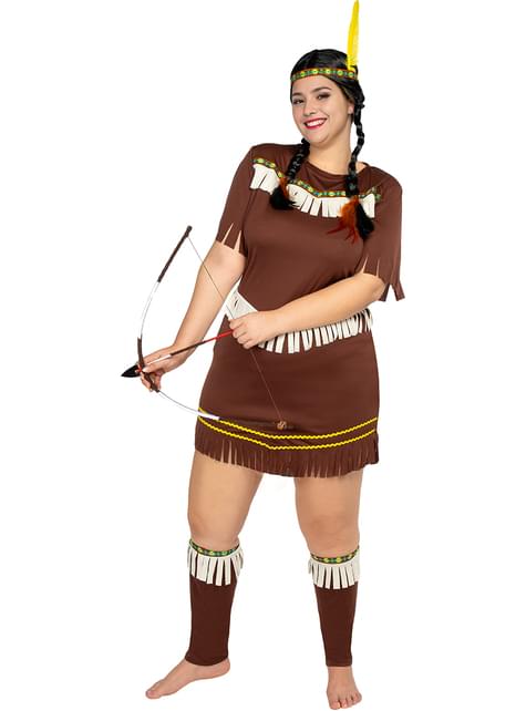 Disfraz de India talla grande - Funiglobal | Funidelia