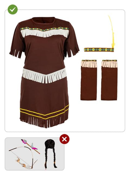 Disfraz de India talla grande - Funiglobal | Funidelia