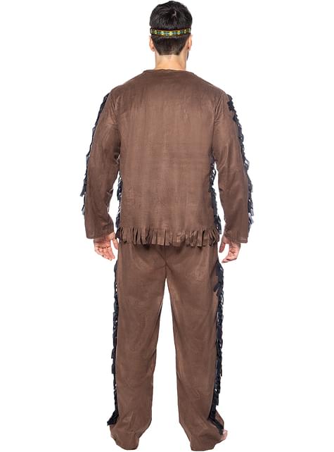 Disfraz de Indio Deluxe para hombre - Funiglobal | Funidelia