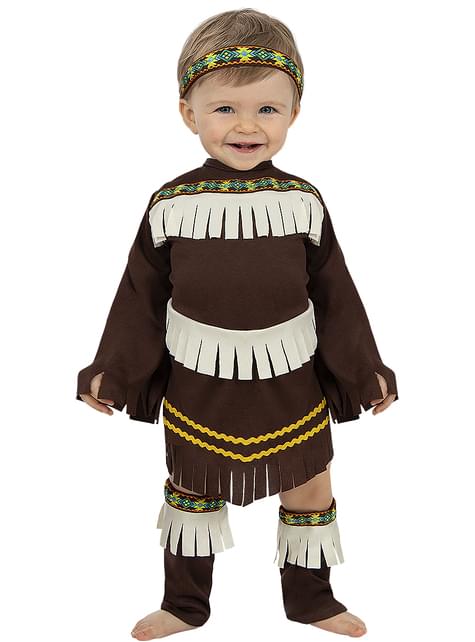 Disfraz de Indio para bebé - Funiglobal | Funidelia