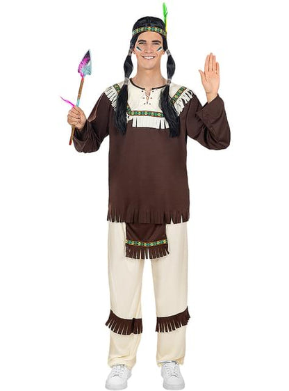 Disfraz de Indio para hombre talla grande - Funiglobal | Funidelia