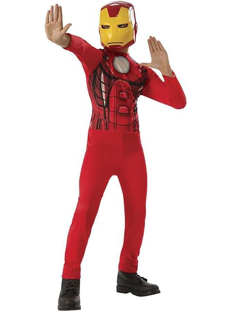 Disfraz de Iron Man clásico para niño - Los Vengadores - Rubies USA | Funidelia