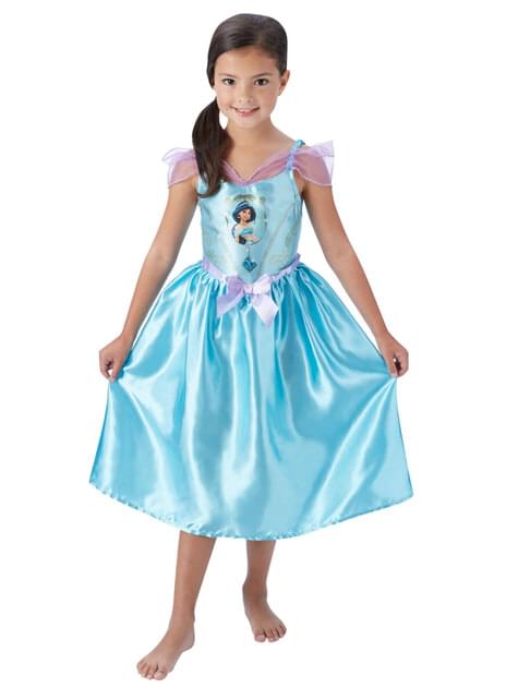 Disfraz de Jasmine deluxe para niña - Aladdin