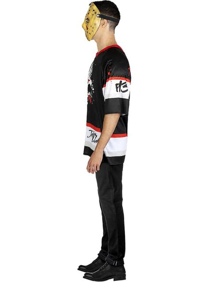 Disfraz de Jason Viernes 13 hockey para hombre con machete talla grande - Funiglobal | Funidelia