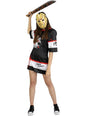 Disfraz de Jason Viernes 13 hockey para mujer talla grande - Funiglobal | Funidelia