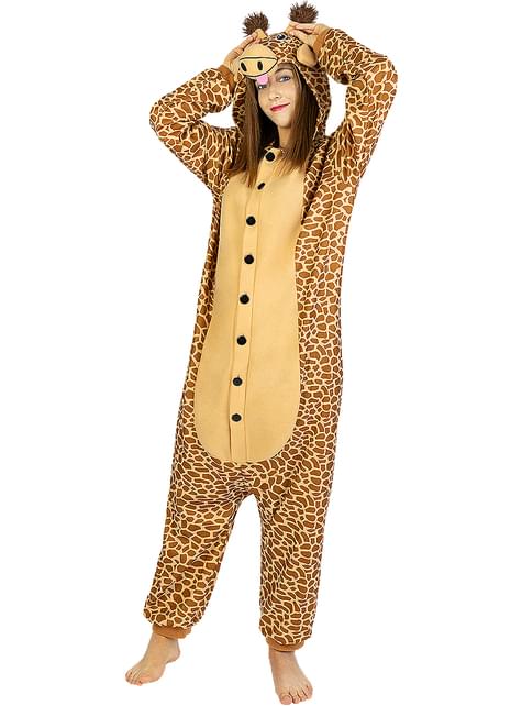 Disfraz de jirafa onesie para adulto - Funiglobal | Funidelia