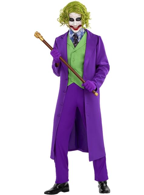 Disfraz de Joker con peluca - El Caballero Oscuro
