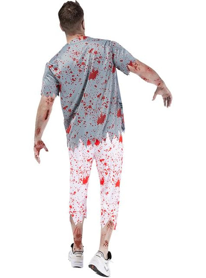 Disfraz de jugador de rugby zombie para hombre - Funiglobal | Funidelia