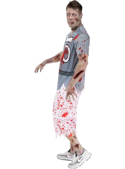 Disfraz de jugador de rugby zombie para hombre - Funiglobal | Funidelia