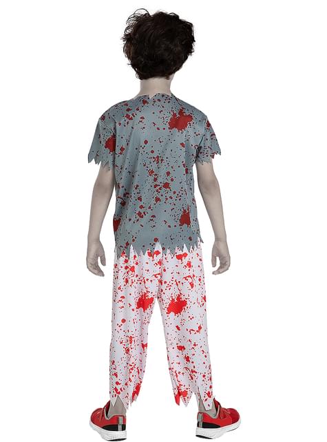 Disfraz de jugador de rugby zombie para niño - Funiglobal | Funidelia