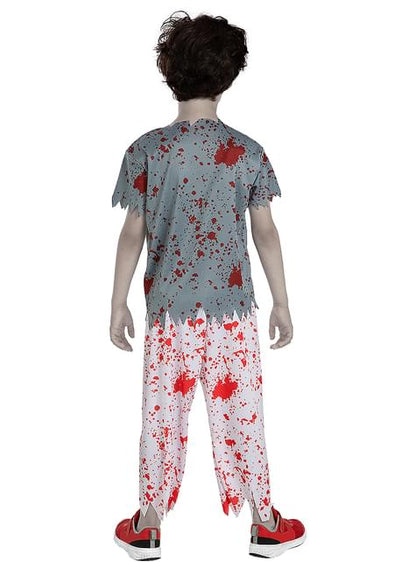 Disfraz de jugador de rugby zombie para niño - Funiglobal | Funidelia