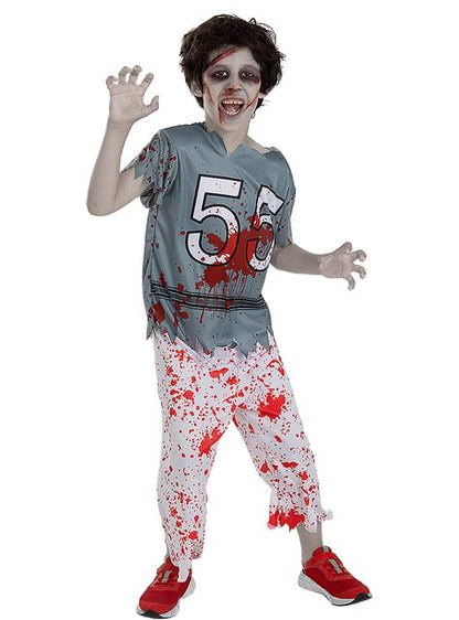 Disfraz de jugador de rugby zombie para niño - Funiglobal | Funidelia