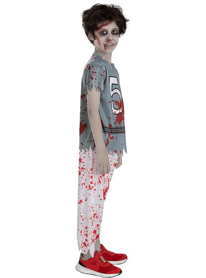 Disfraz de jugador de rugby zombie para niño - Funiglobal | Funidelia