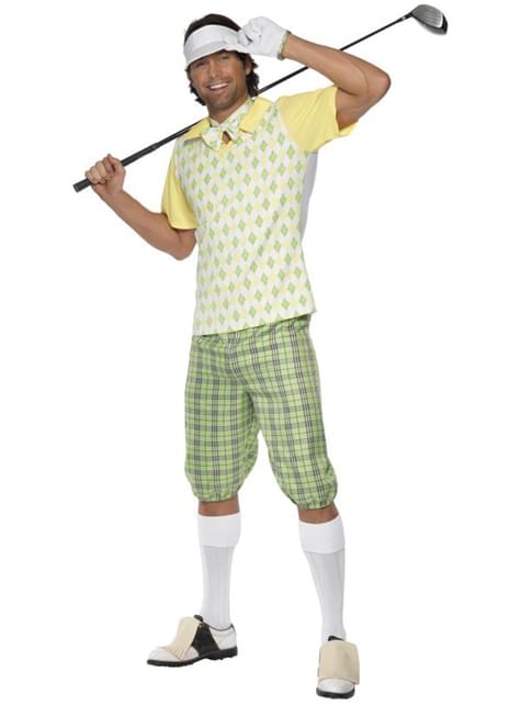 Disfraz de golfista para hombre