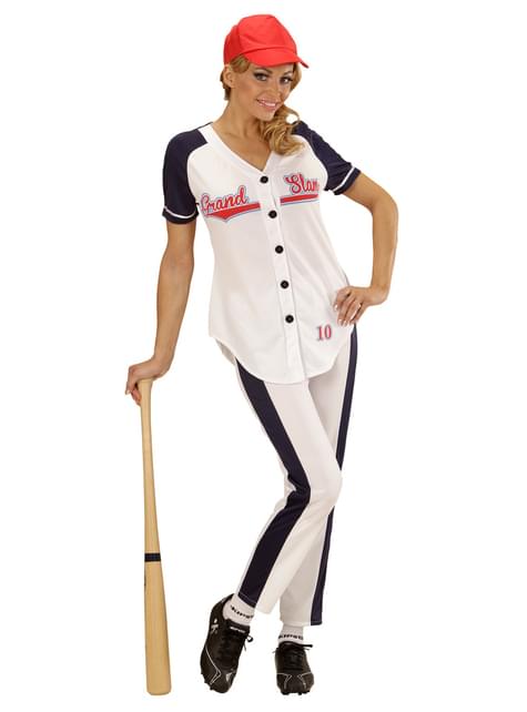 Disfraz de jugadora de béisbol para mujer - Widmann | Funidelia