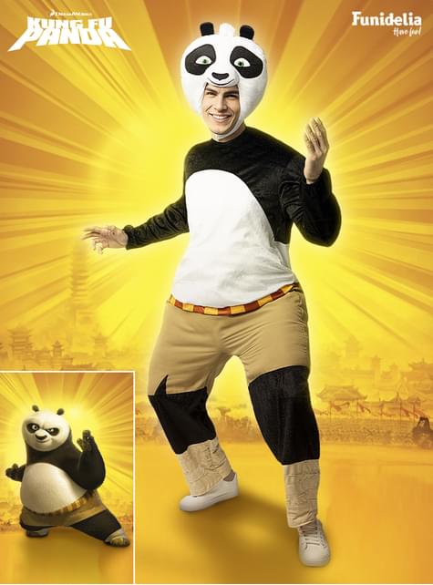 Disfraz de Kung Fu Panda para adulto - Funiglobal | Funidelia