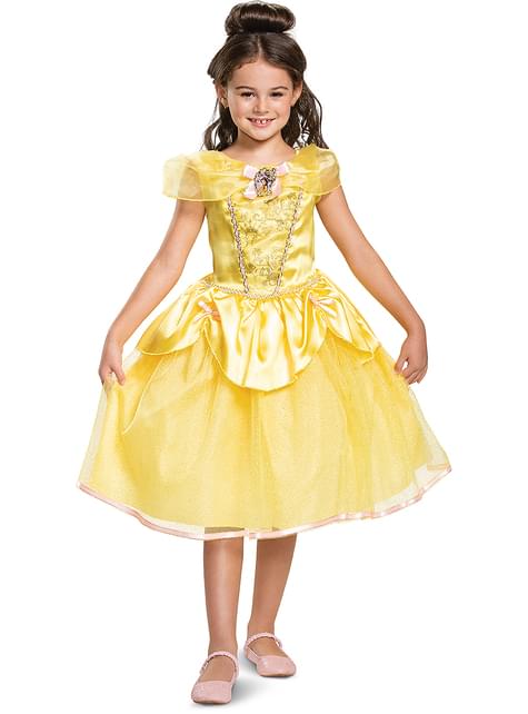 Disfraz de la Bella deluxe para niña - La Bella y la Bestia