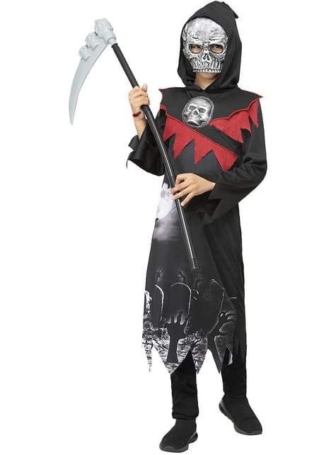 Disfraz de la muerte oscura deluxe para niño