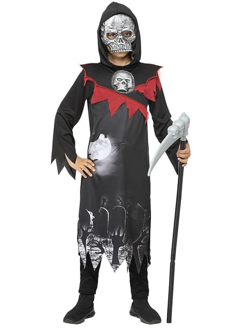 Disfraz de la muerte oscura deluxe para niño