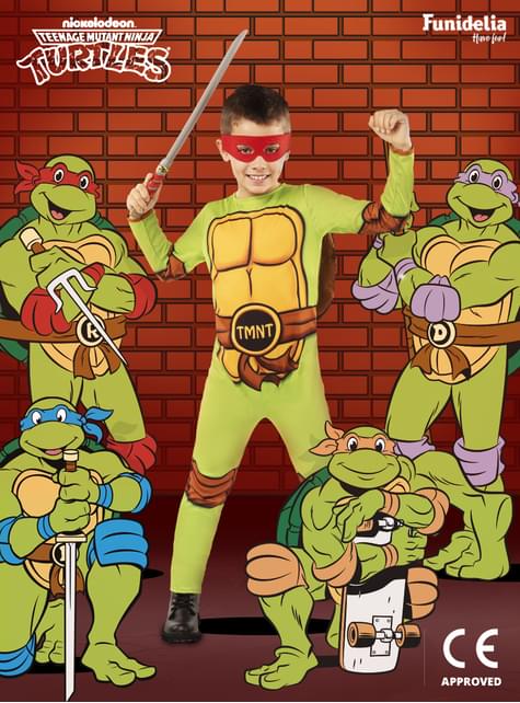 Disfraz de Las tortugas Ninja para niños - Funiglobal | Funidelia