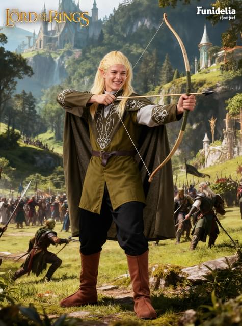 Disfraz de Legolas para adulto - El Señor de los Anillos - Funiglobal | Funidelia