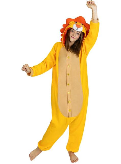 Disfraz de león onesie para adulto - Funiglobal | Funidelia