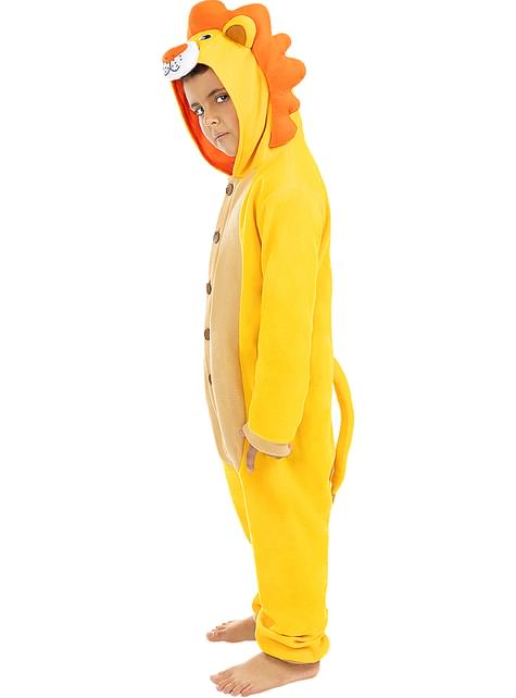 Disfraz de león onesie para niños - Funiglobal | Funidelia