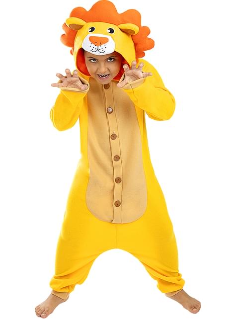 Disfraz de león onesie para niños - Funiglobal | Funidelia