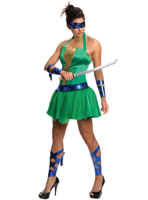 Disfraz de Leonardo Las Tortugas Ninja para mujer - Rubies USA | Funidelia