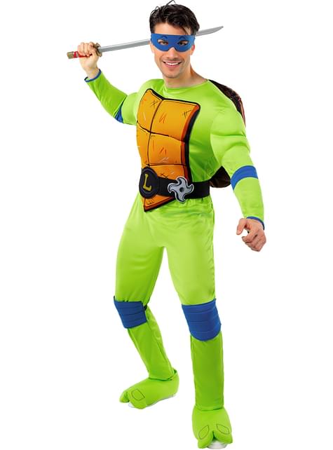 Disfraz de Leonardo para hombre - Las Tortugas Ninja - Funiglobal | Funidelia