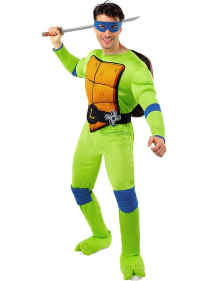 Disfraz de Leonardo para hombre - Las Tortugas Ninja - Funiglobal | Funidelia