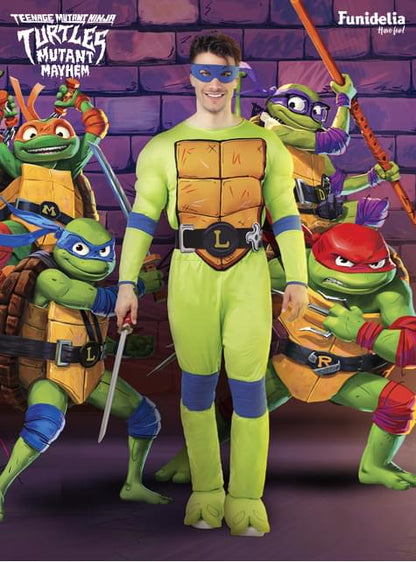 Disfraz de Leonardo para hombre - Las Tortugas Ninja - Funiglobal | Funidelia