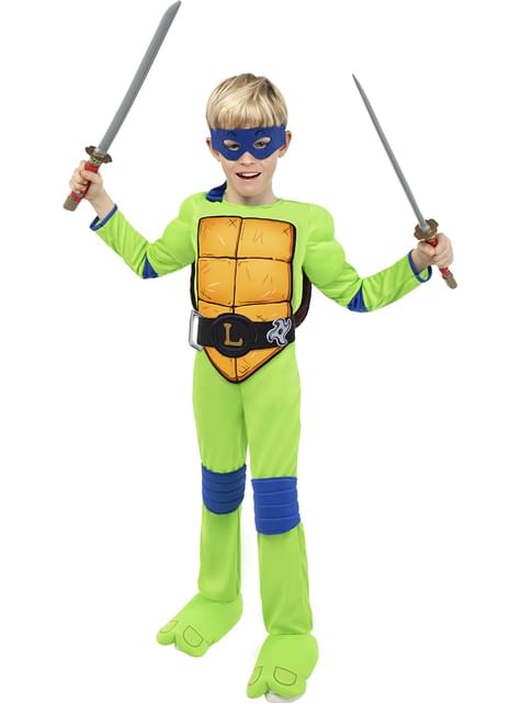 Disfraz de Leonardo para niño - Las Tortugas Ninja - Funiglobal | Funidelia