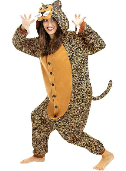 Disfraz de leopardo onesie para adulto - Funiglobal | Funidelia