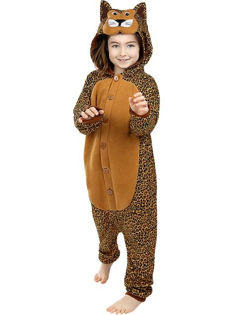 Disfraz de leopardo onesie para niños - Funiglobal | Funidelia
