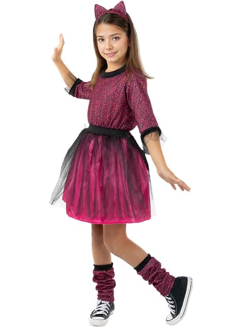 Disfraz de leopardo rosa para niña - Funiglobal | Funidelia