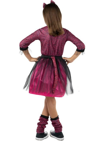 Disfraz de leopardo rosa para niña - Funiglobal | Funidelia