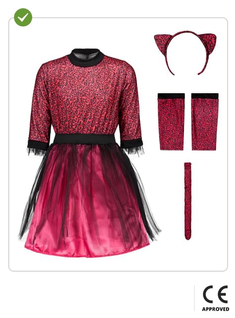 Disfraz de leopardo rosa para niña - Funiglobal | Funidelia