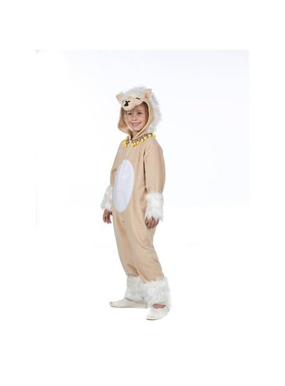 Disfraz de llama para niño
