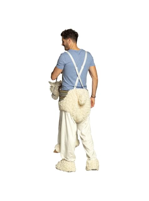 Disfraz de llama Ride On para adulto