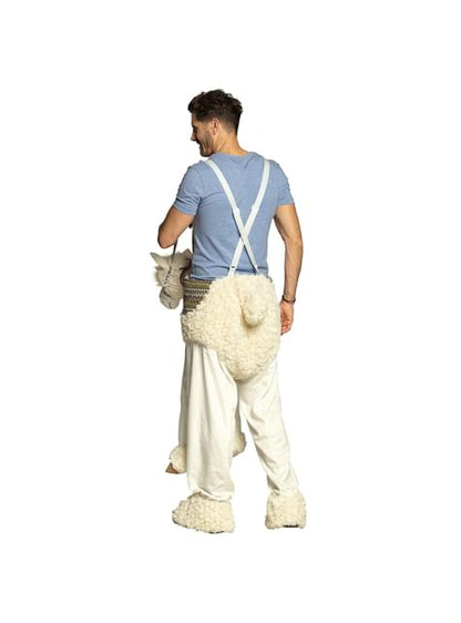 Disfraz de llama Ride On para adulto